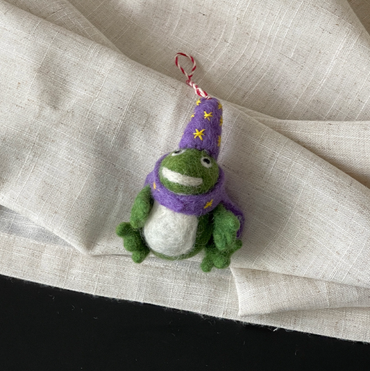 Magic Frog Wool Felt Pendant
