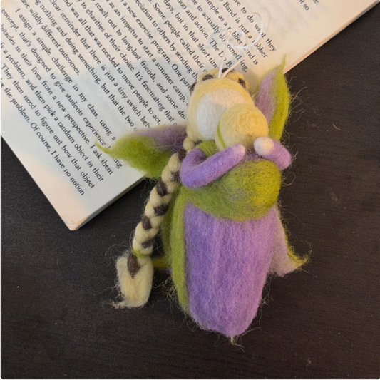 Fairy Godmother Wool Felt Pendant